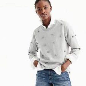 J. Crew Gray Crew Neck Sweater